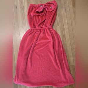 Vintage Tube Top Dress Coverup